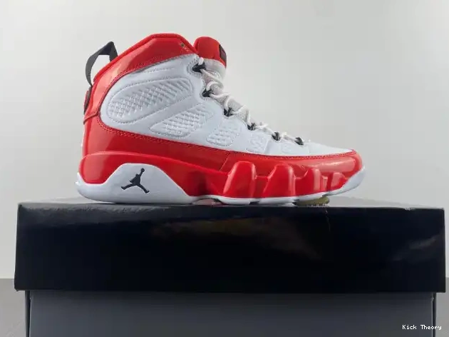 Kick Theory Air 9 Gym Retro White Red Jordan 302370-160 0621